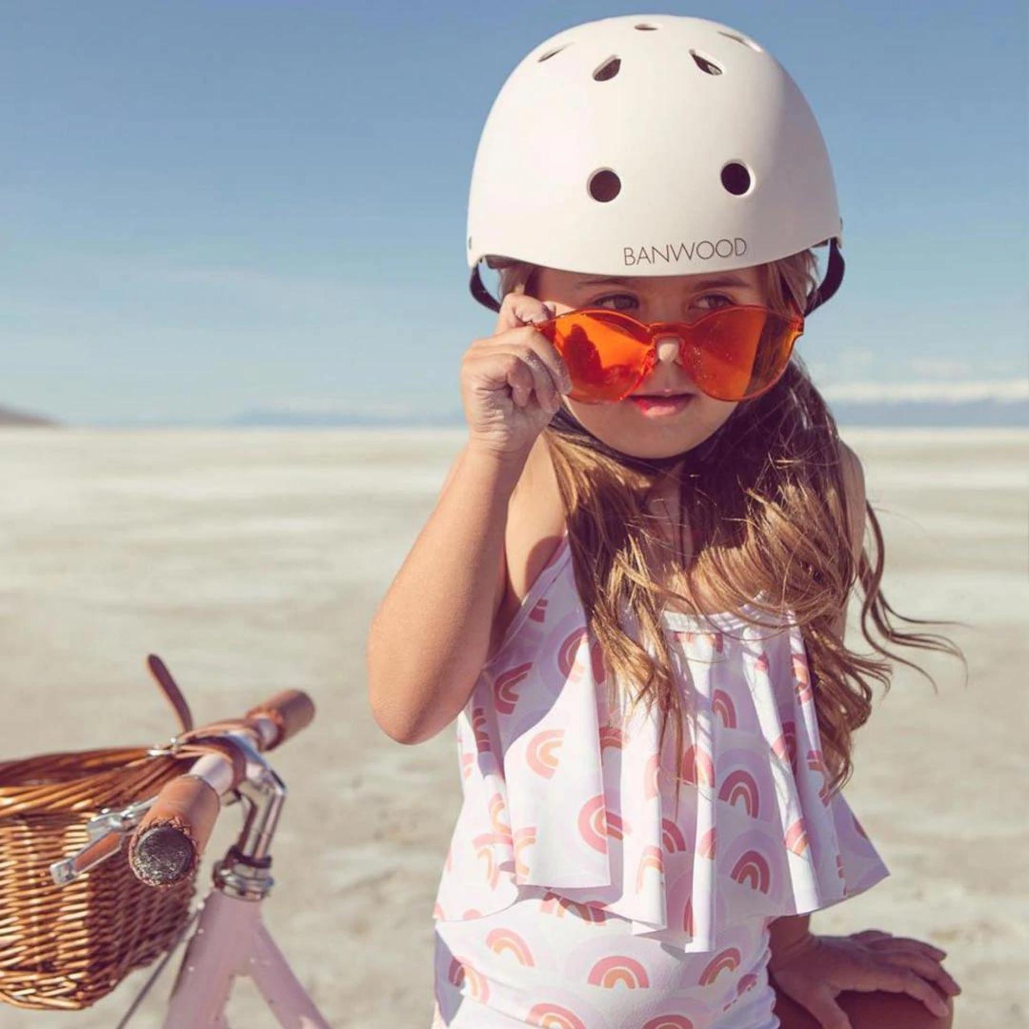 Banwood Pink helmet