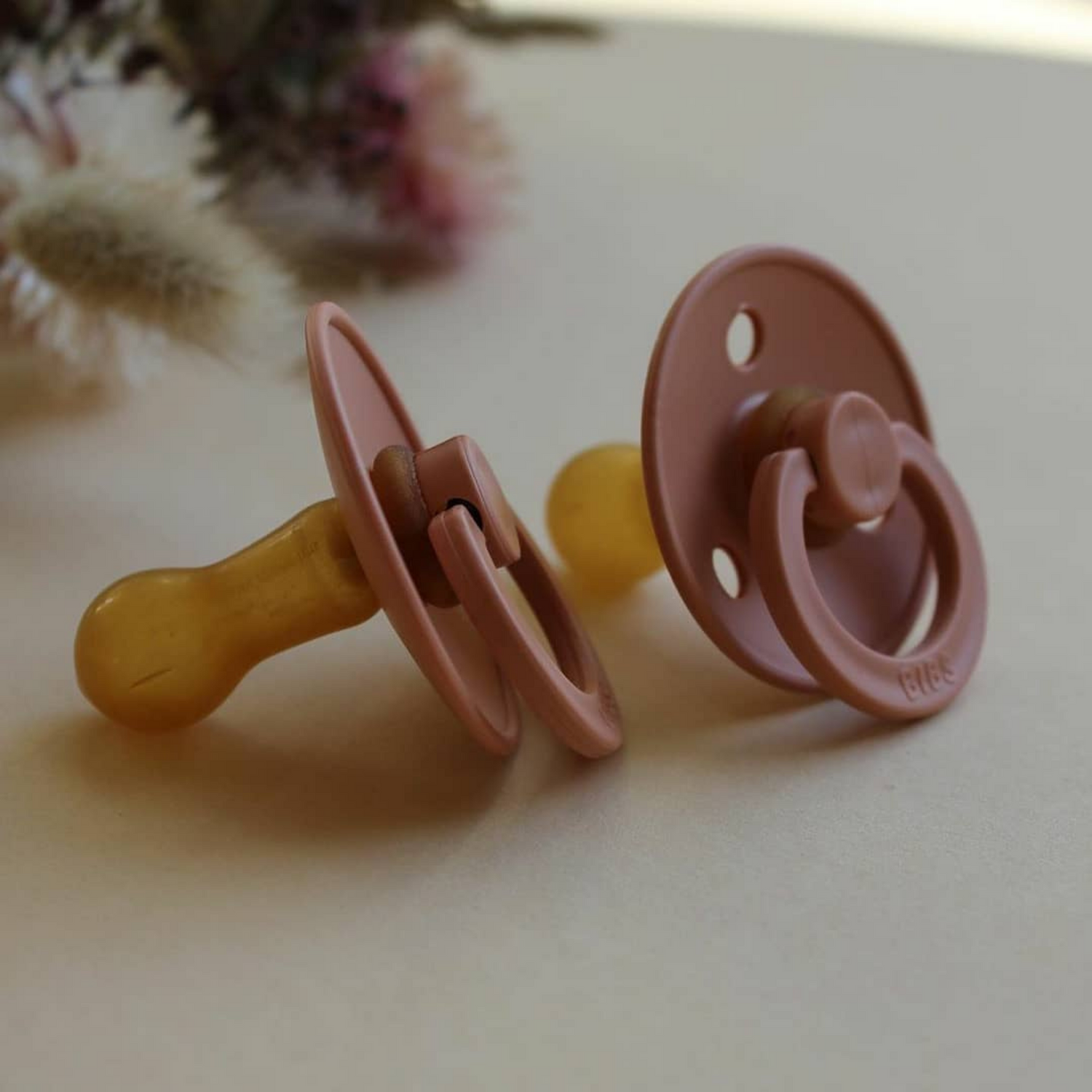 BIBS Pacifiers Pink Plum | Elderberry