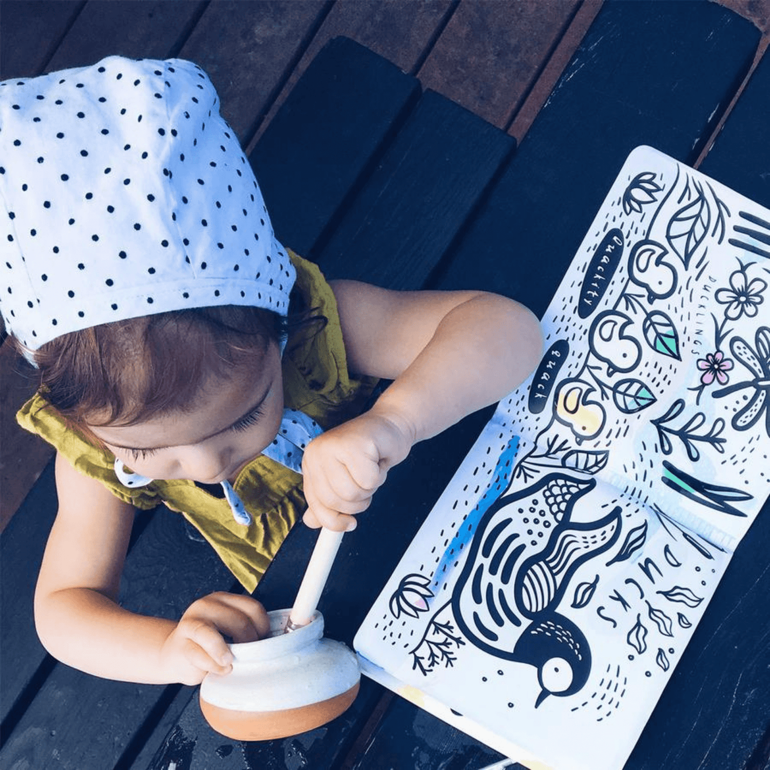 Wee Gallery Bath Book Color Me:Who&