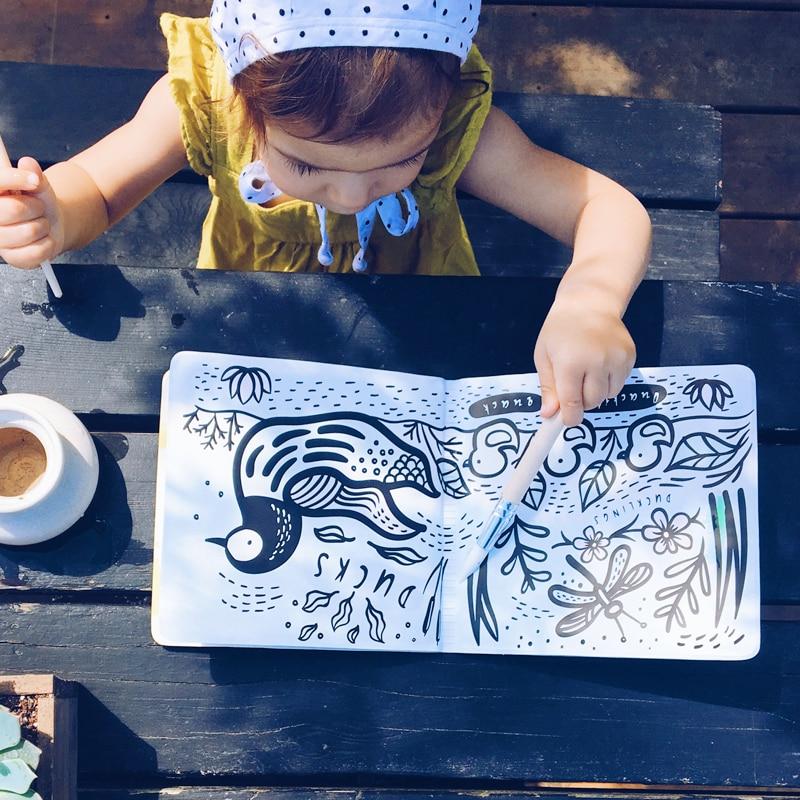 Wee Gallery Bath Book Color Me:Who is in the Ocean?