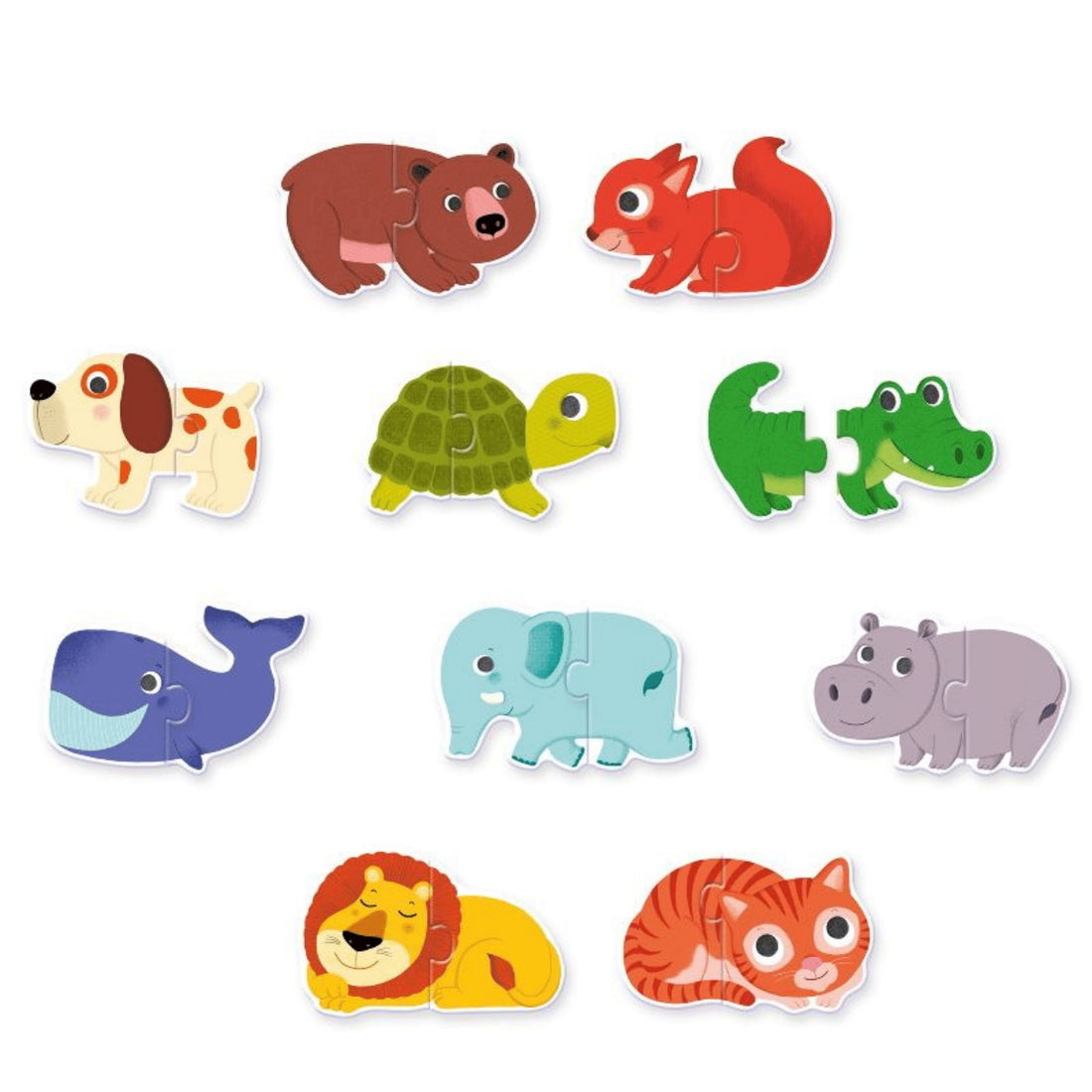 Dėlionė Animals - little-goose.com