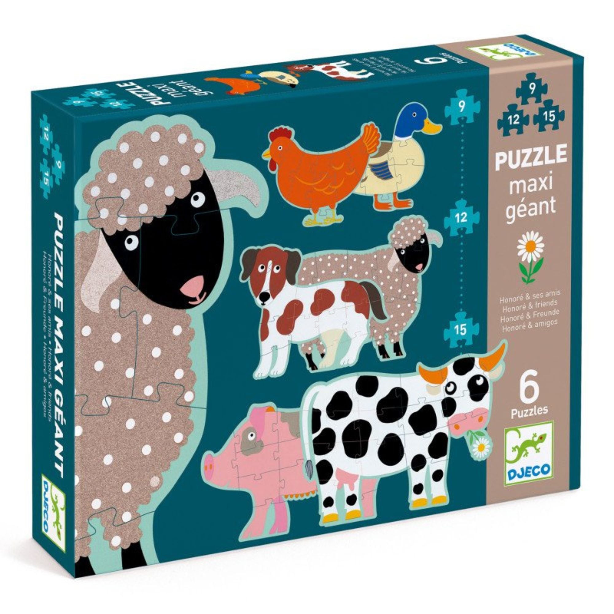 Dėlionė - Honoré & Friends - little-goose.com