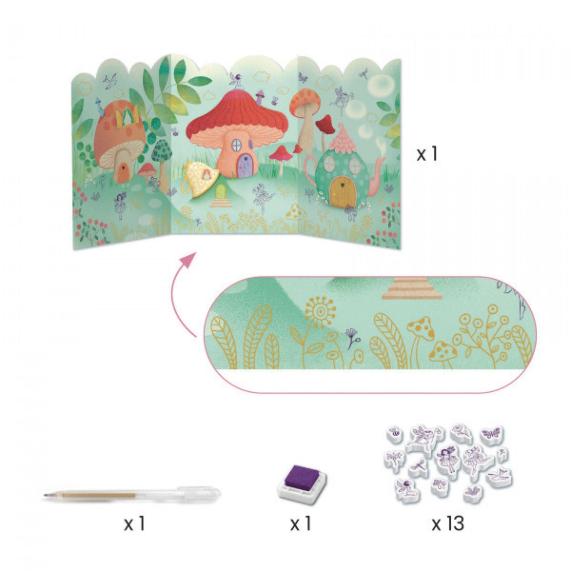 Įvairių darbelių rinkinys - Fairy Box - little-goose.com