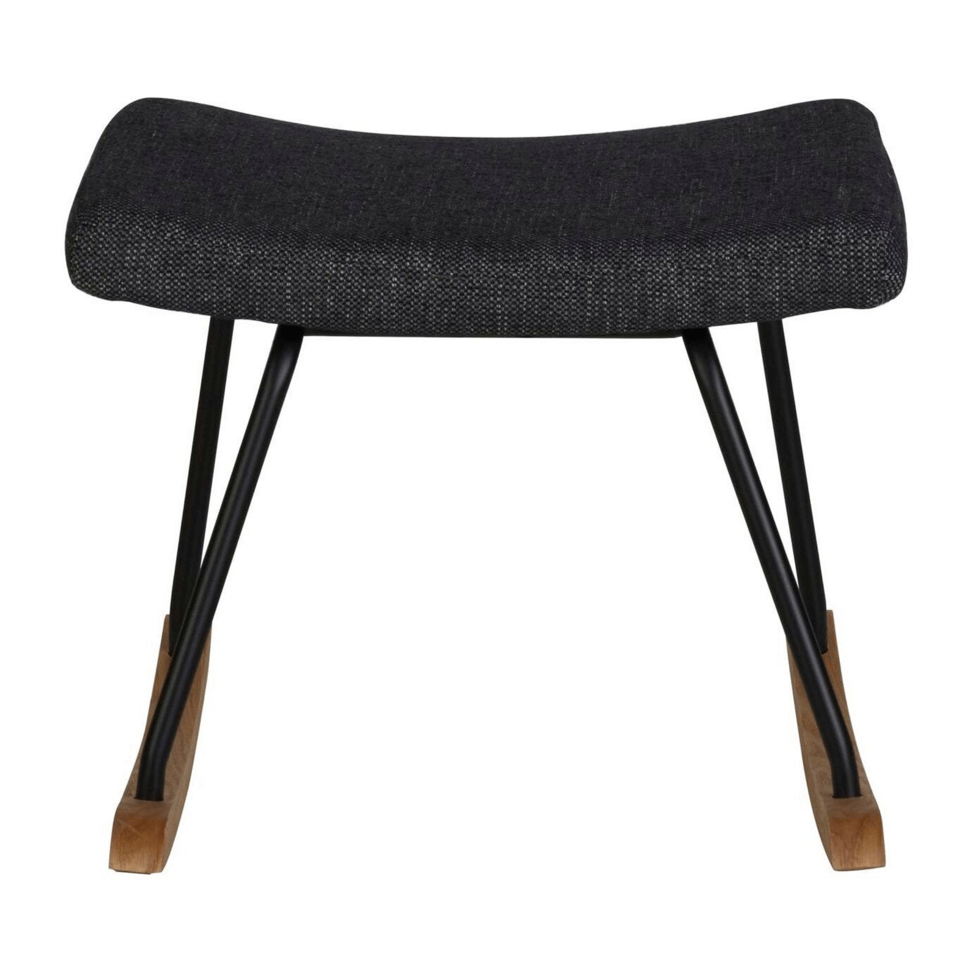Kėdutė kojoms De Luxe - Black - little-goose.com