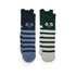 Kojinės Freja - Dark green/Black Iris - 17-18 - little-goose.com