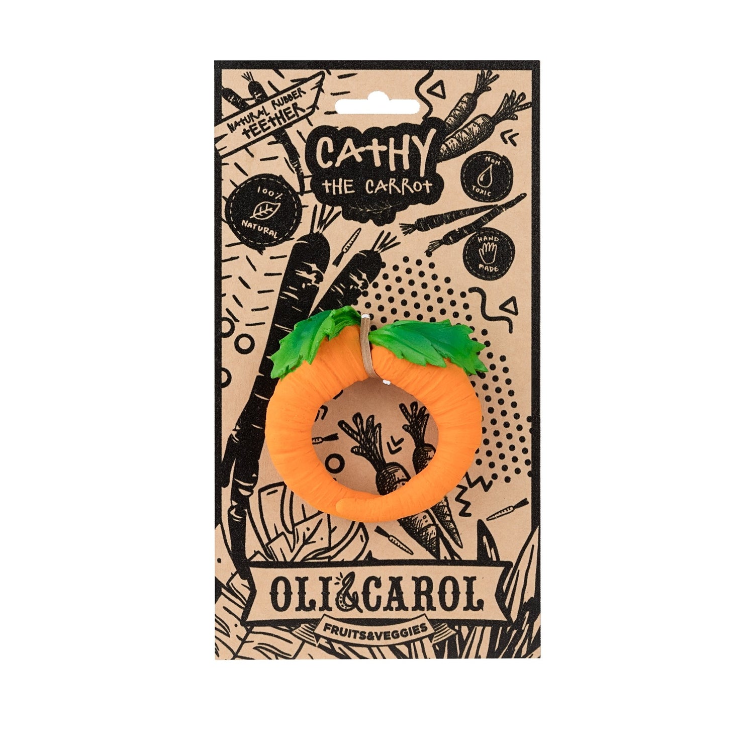 Kramtukas Cathy the Carrot - little-goose.com