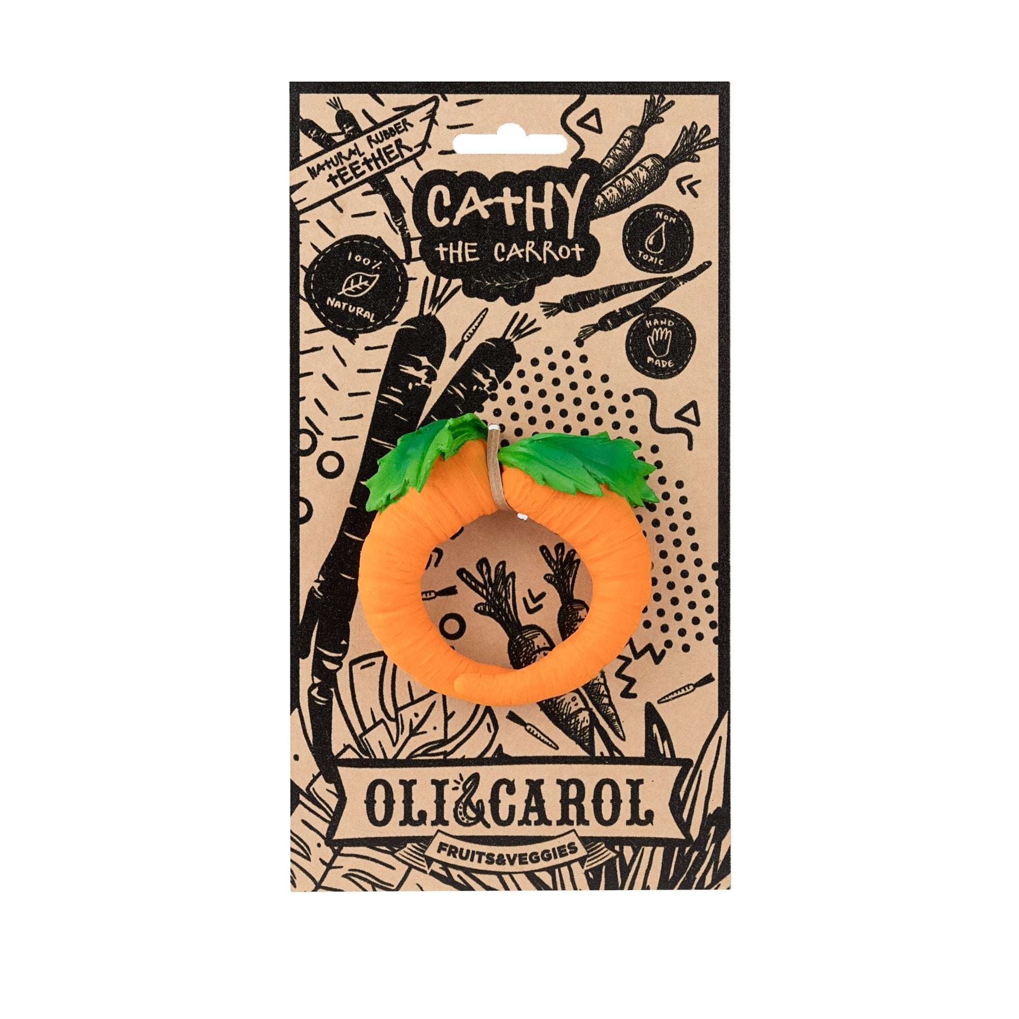 Kramtukas Cathy the Carrot - little-goose.com