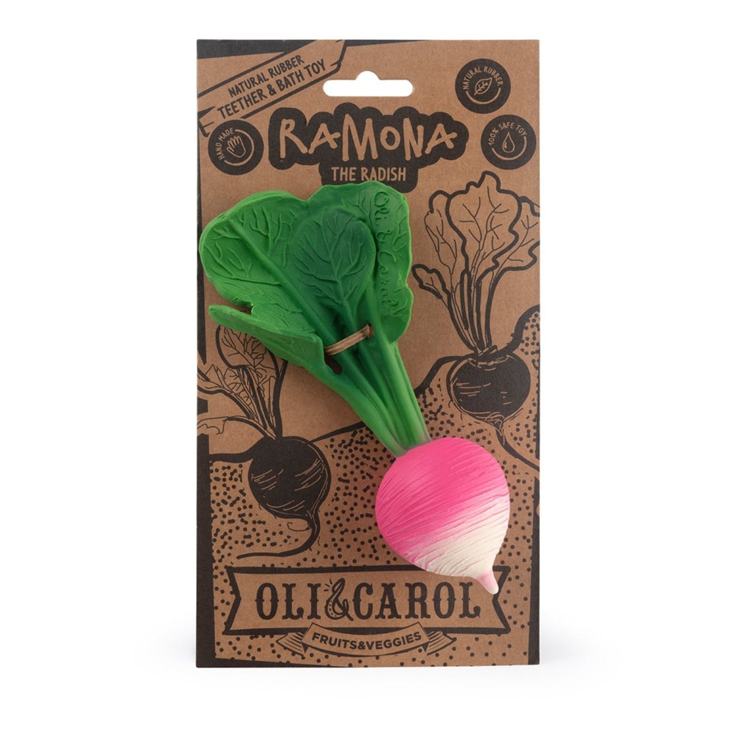 Kramtukas Ramona the Radish - little-goose.com