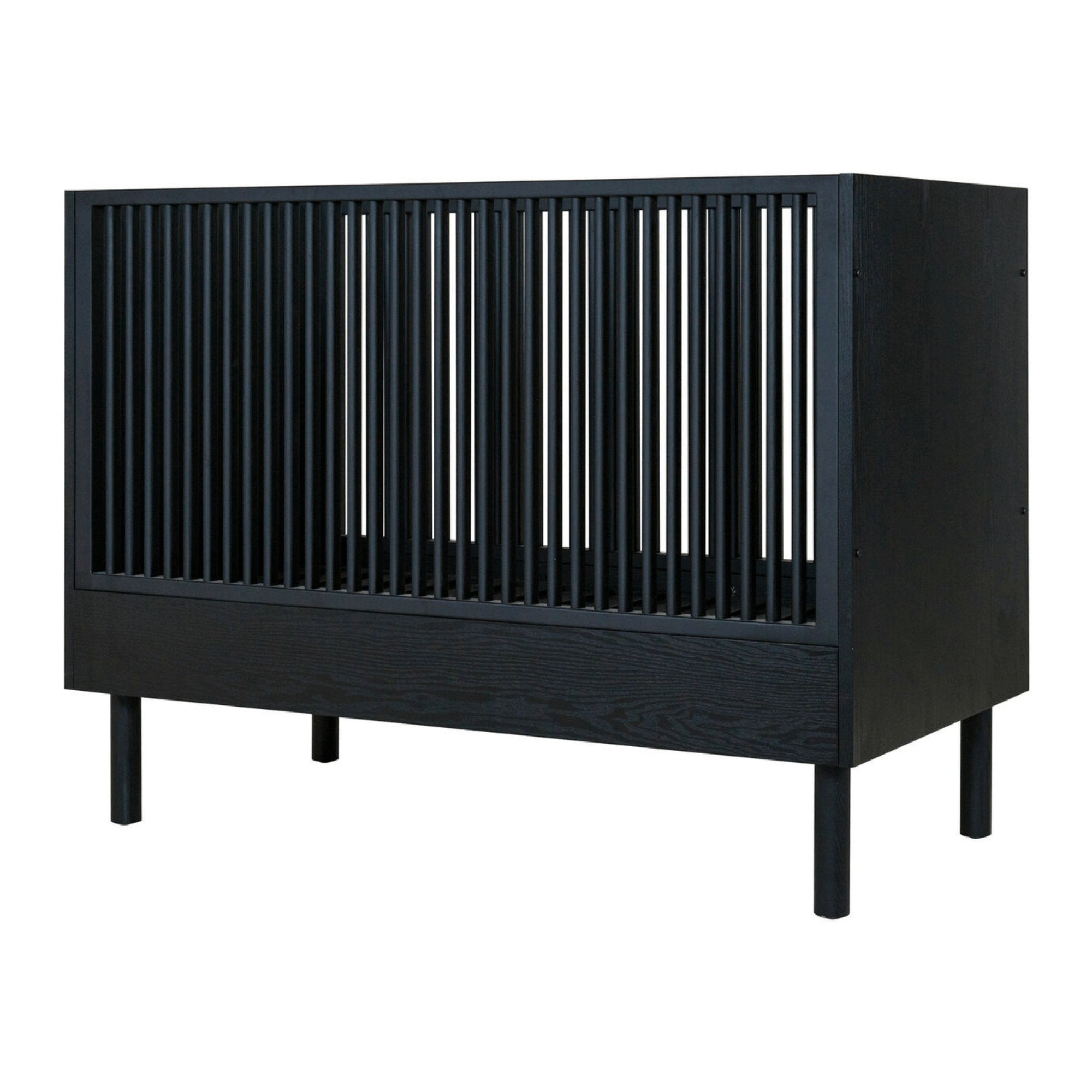 Kūdikio lovytė Black Ash - 120*60 cm - little-goose.com