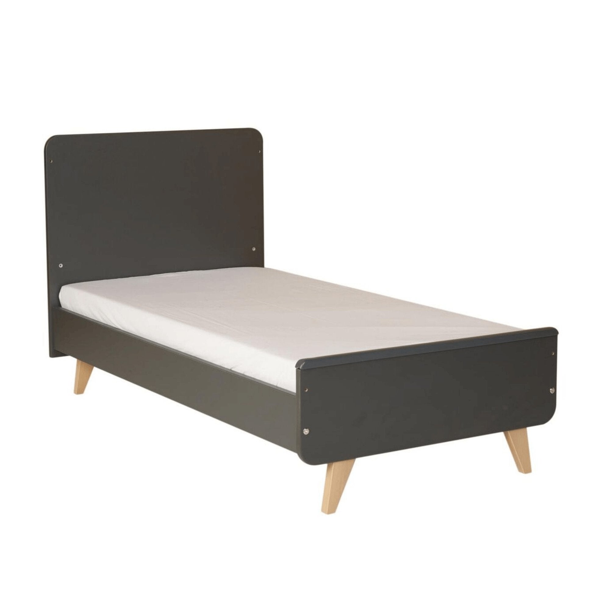 Kūdikio lovytė Loft Antracite - 140*70 cm - little-goose.com