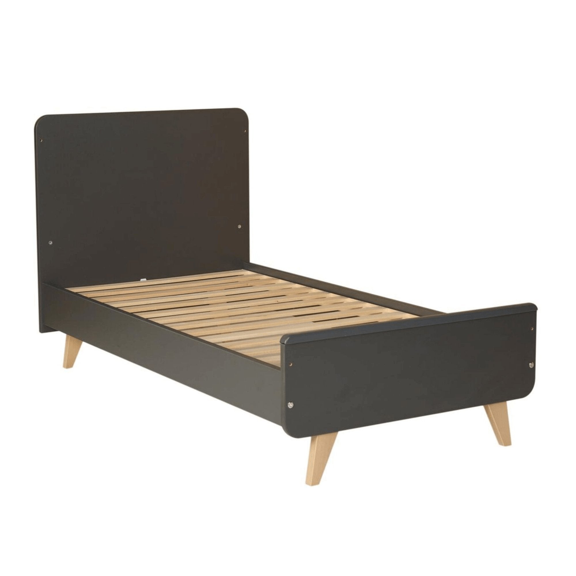 Kūdikio lovytė Loft Antracite - 140*70 cm - little-goose.com