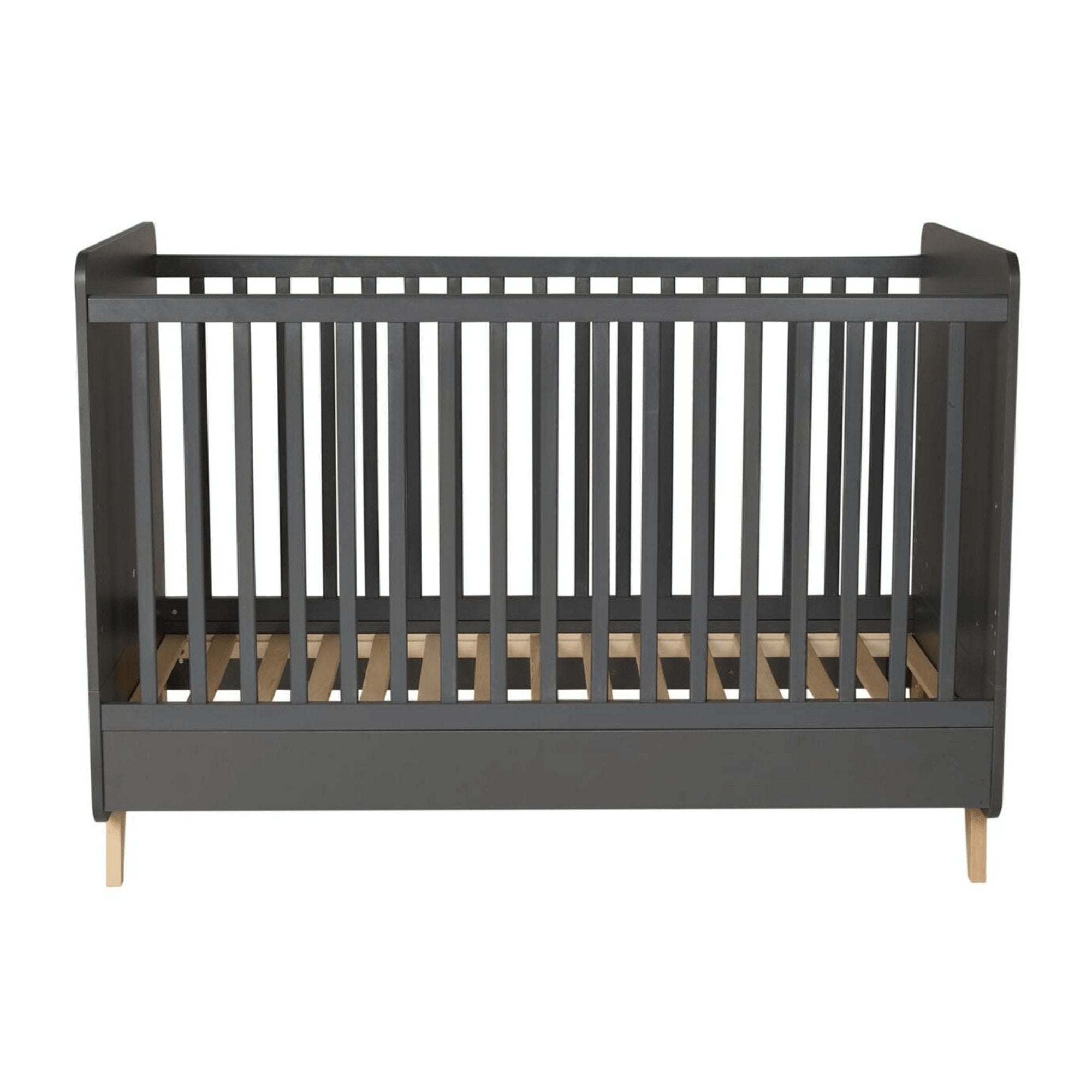 Kūdikio lovytė Loft Antracite - 140*70 cm - little-goose.com