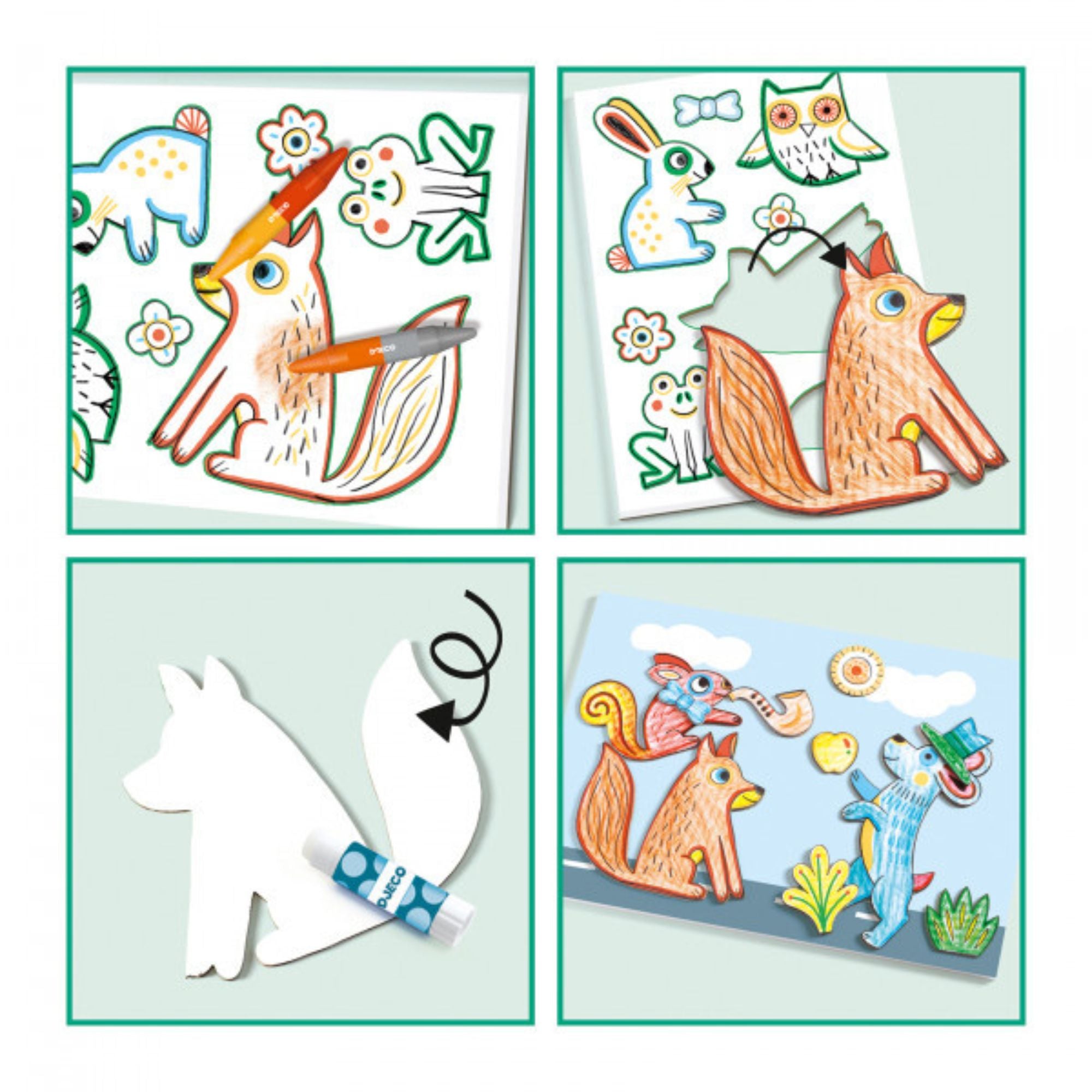 Kūrybinis žaidimas - A world to create Animals - little-goose.com