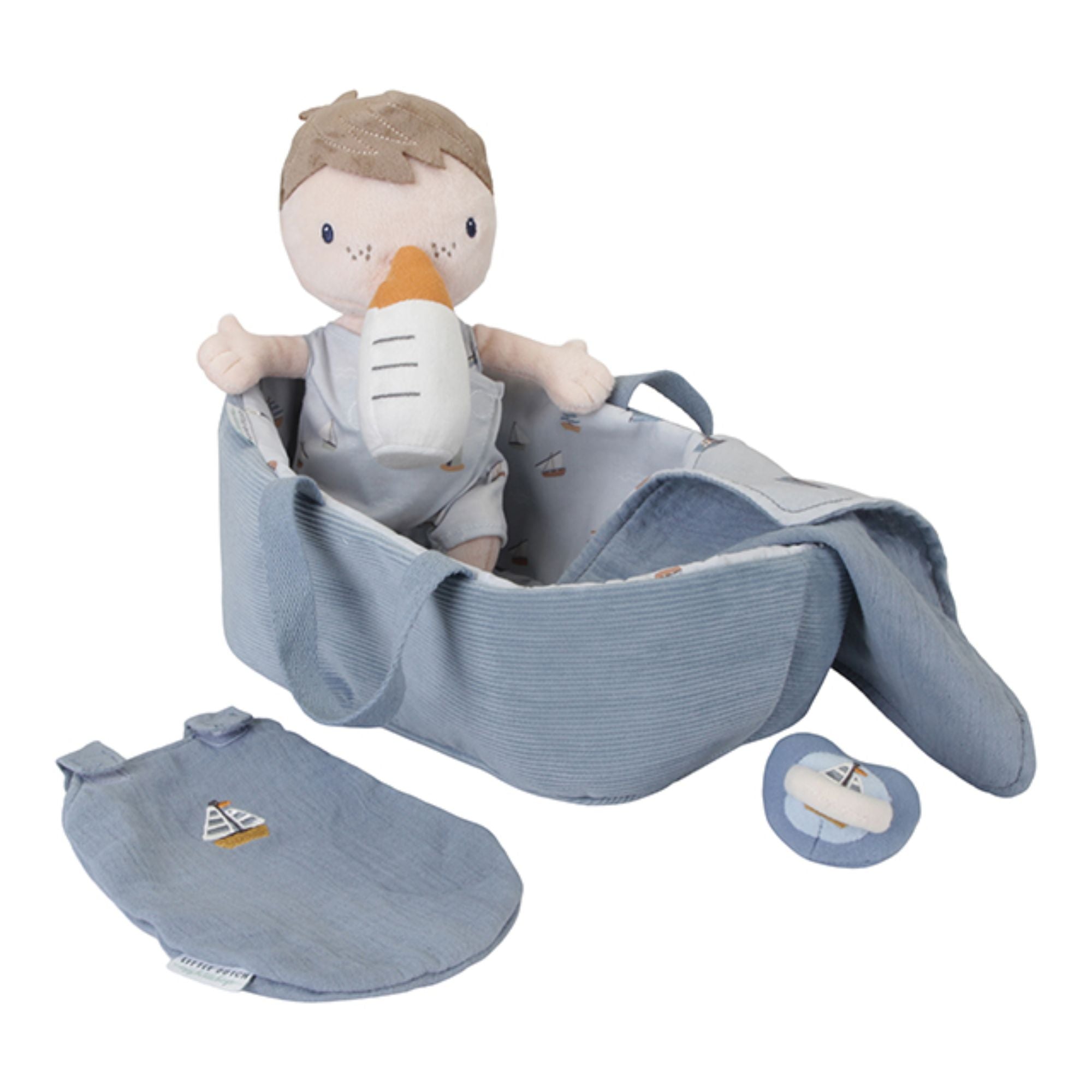 Lėlė kūdikis Jim - Sailors Bay - little-goose.com