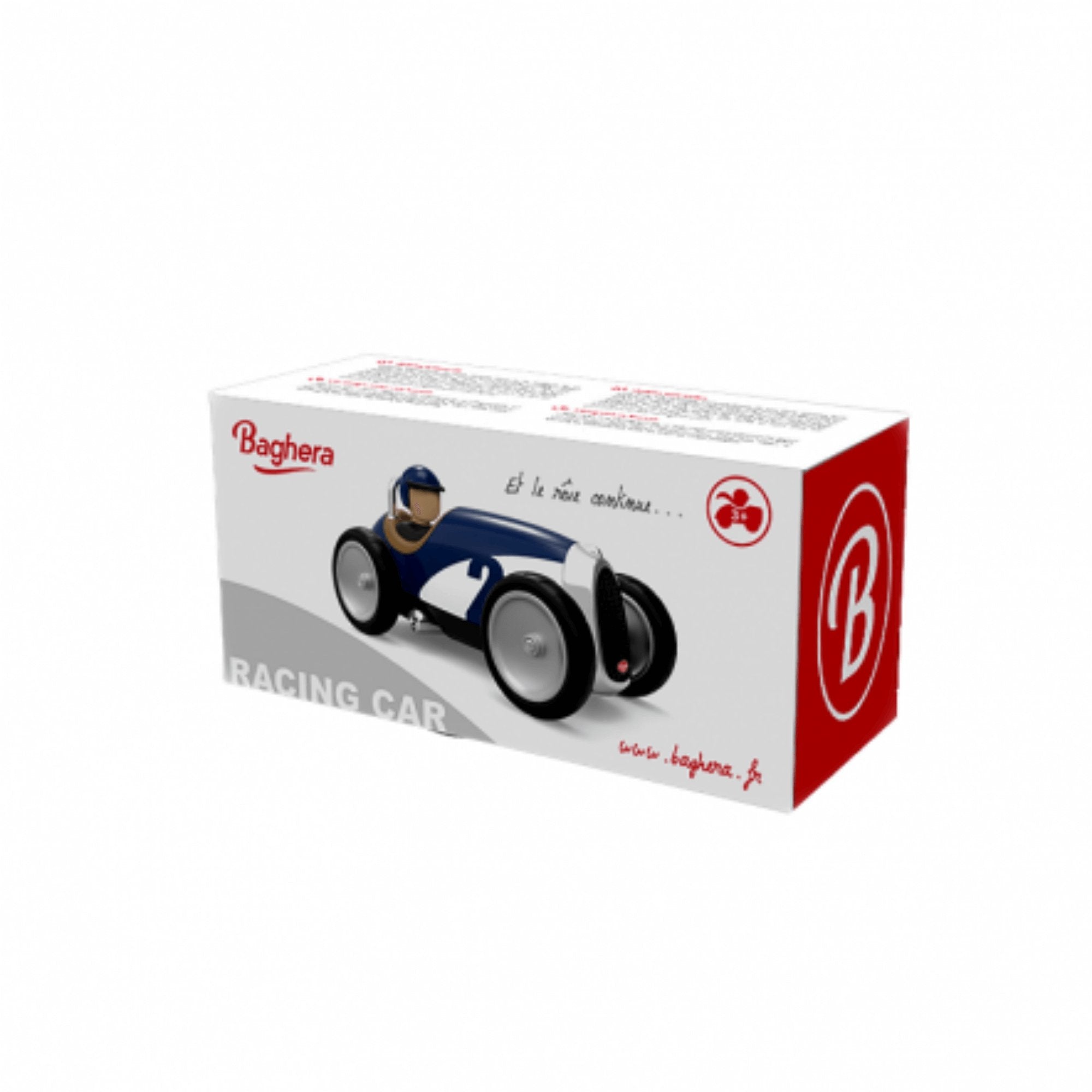 Lenktyninė mašinėlė Racing Car Blue - little-goose.com