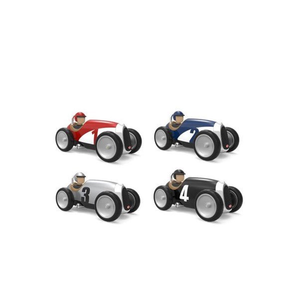 Lenktyninė mašinėlė Racing Car Red - little-goose.com