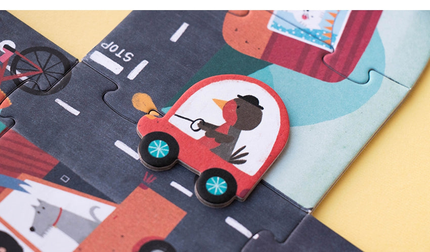 Londji Puzzle game Beep, Beep!