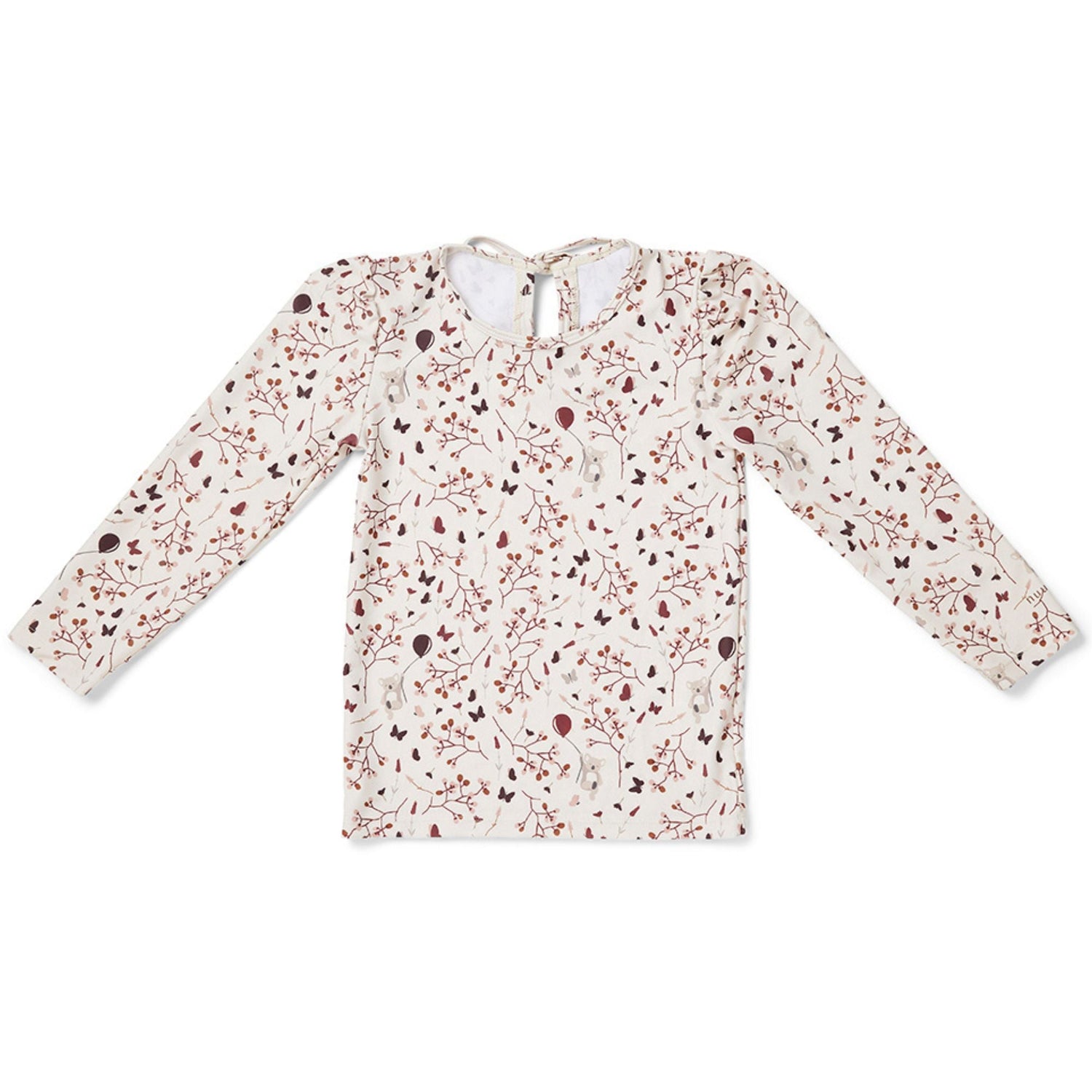 Maudymosi marškinėliai Anne Tee - Koala Flower - 1 metai - little-goose.com