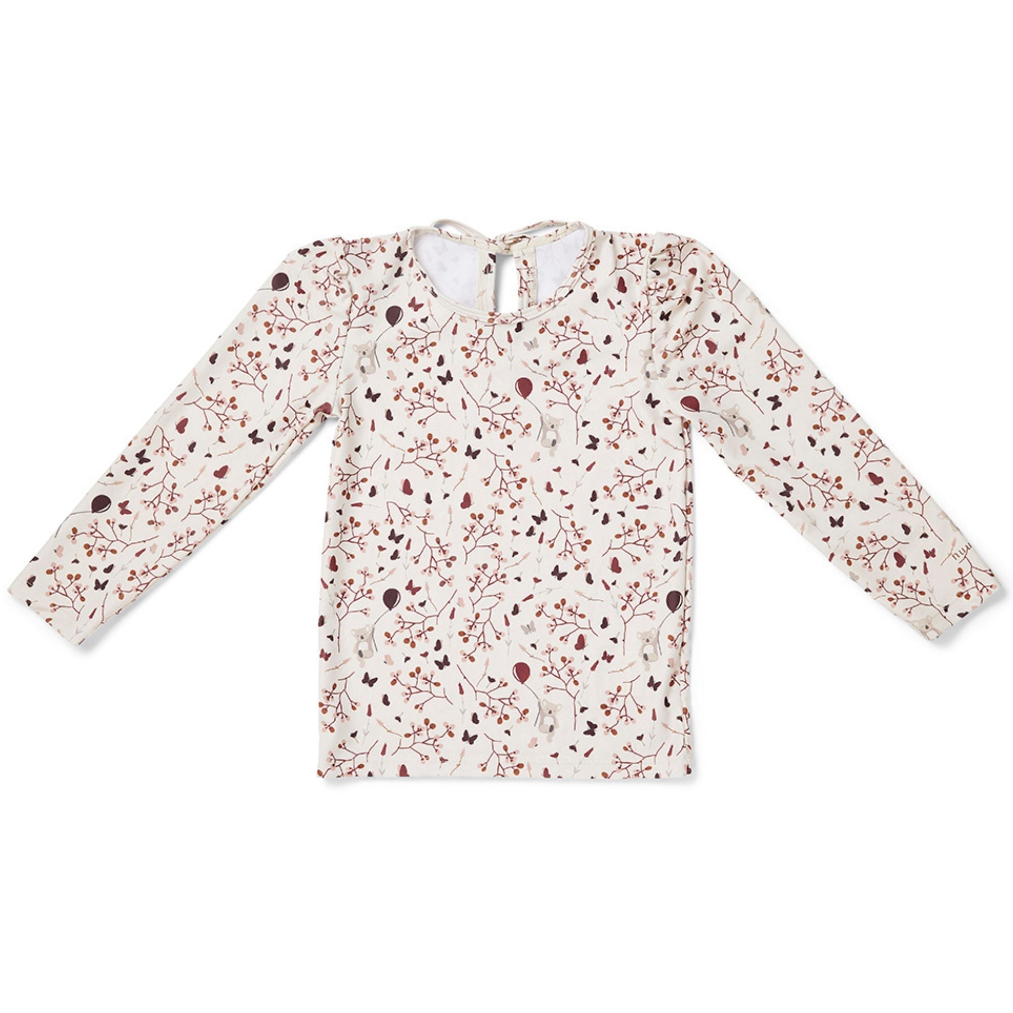 Maudymosi marškinėliai Anne Tee - Koala Flower - 1 metai - little-goose.com