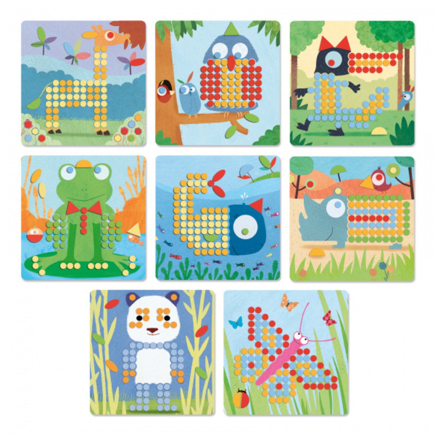 Mozaika - Mosaico Rigolo - little-goose.com