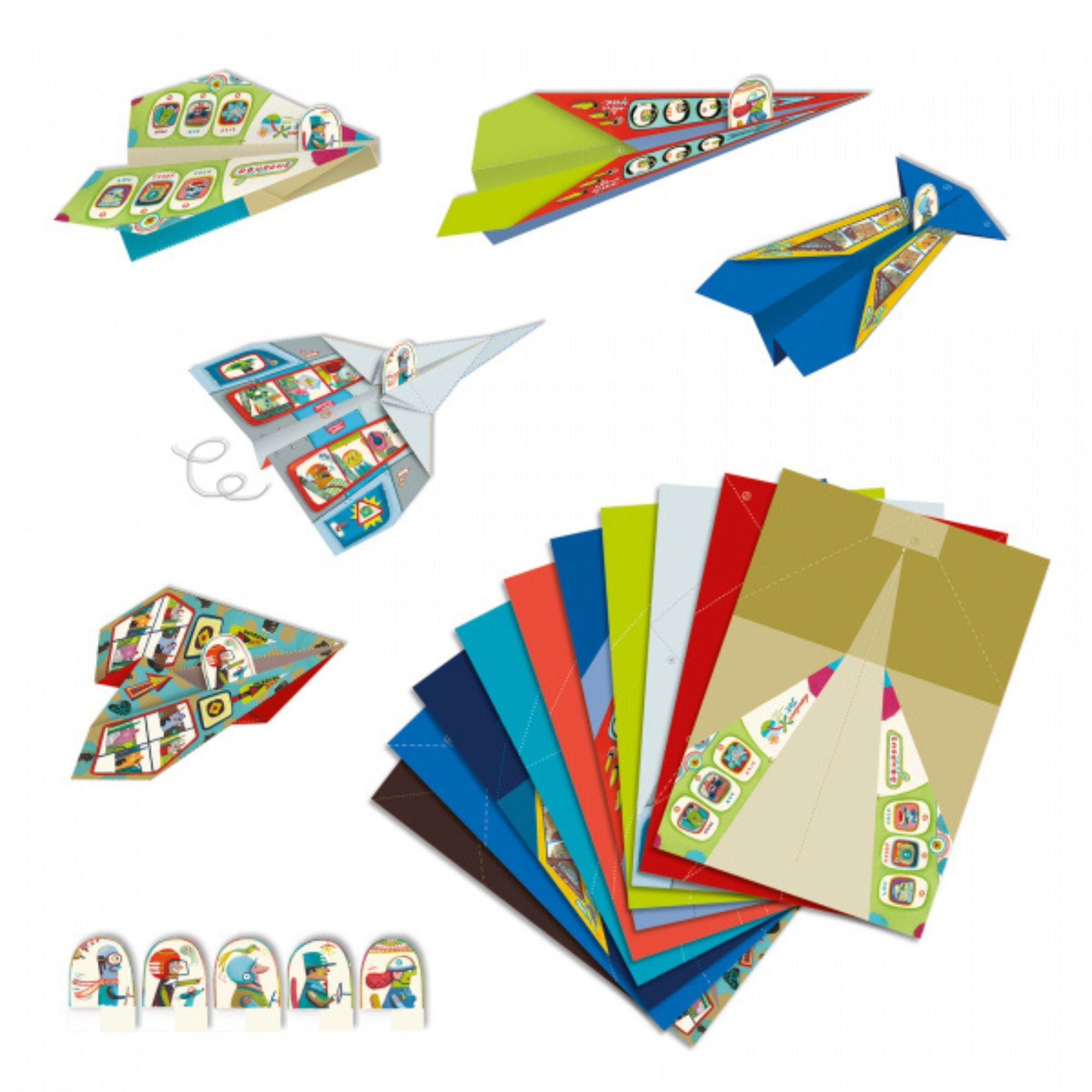 Origami rinkinys - Planes - little-goose.com