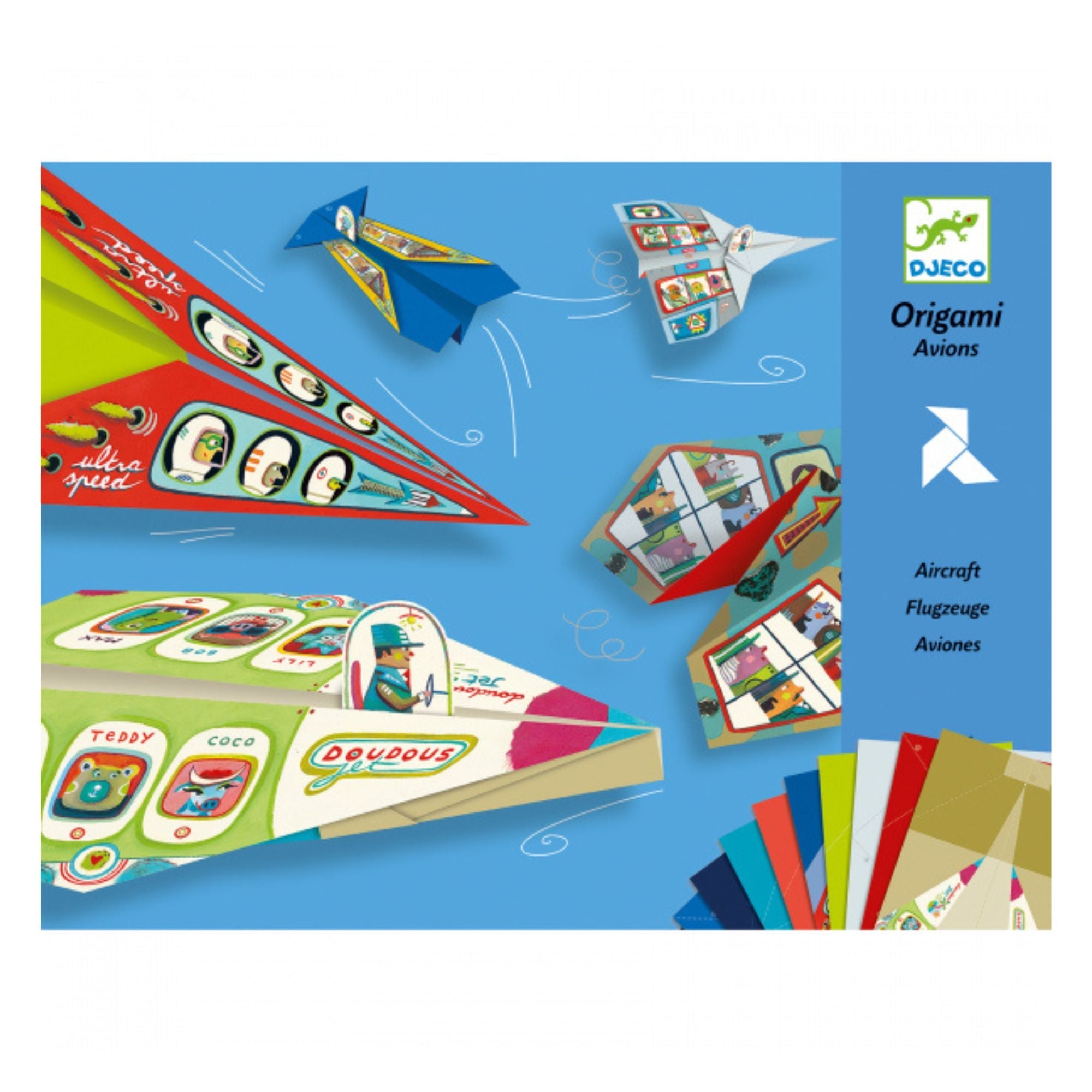 Origami rinkinys - Planes - little-goose.com