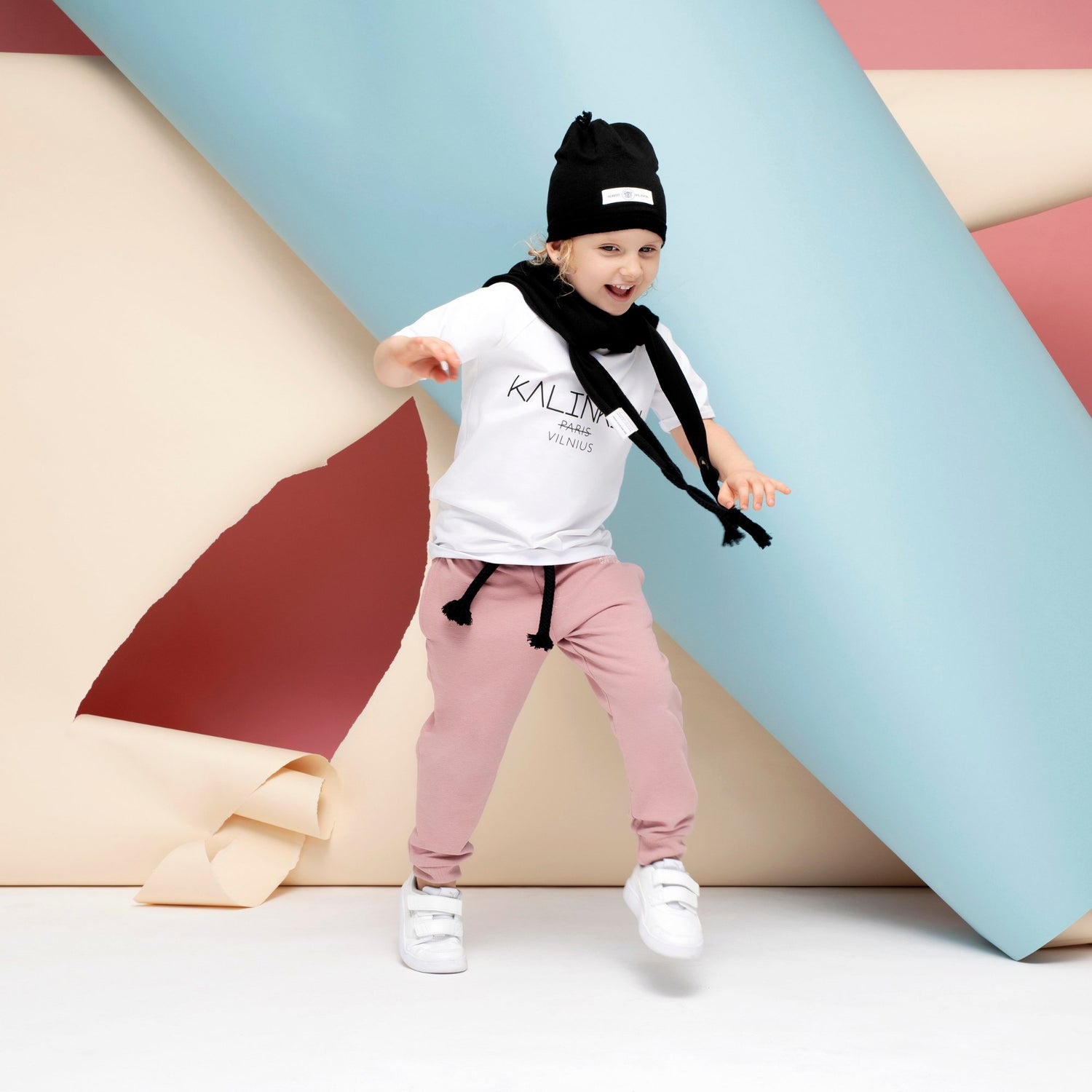 Robert Kalinkin kepurė Black - 1-2 metai - little-goose.com