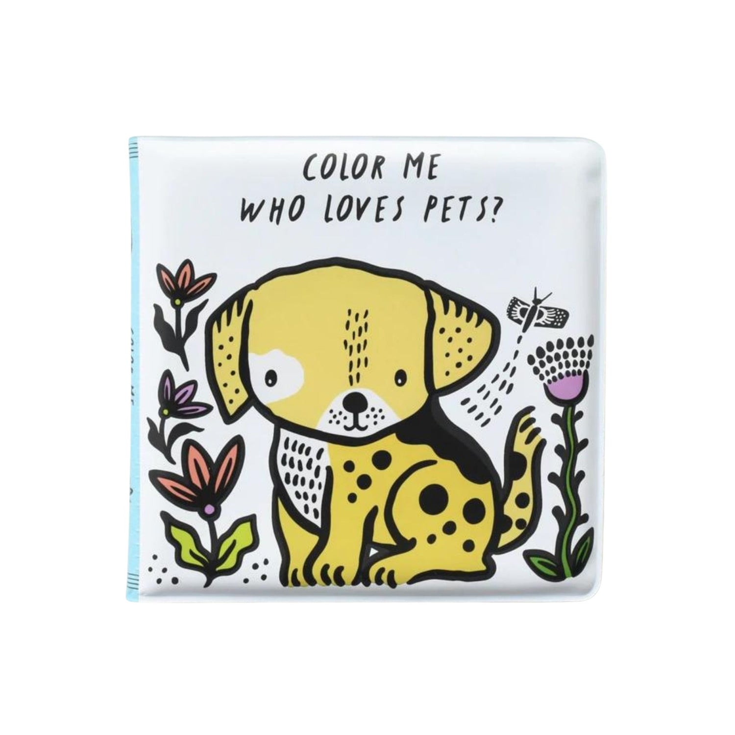 Wee Gallery Bath Book Color Me:Who loves pets?