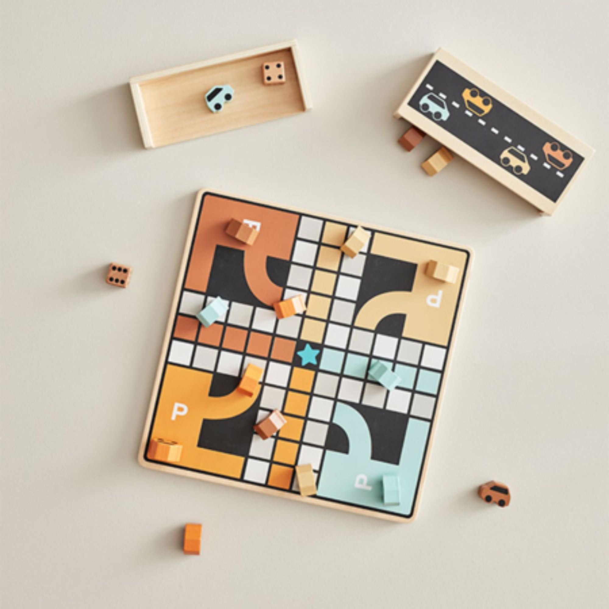 Stalo žaidimas Ludo Cars - little-goose.com
