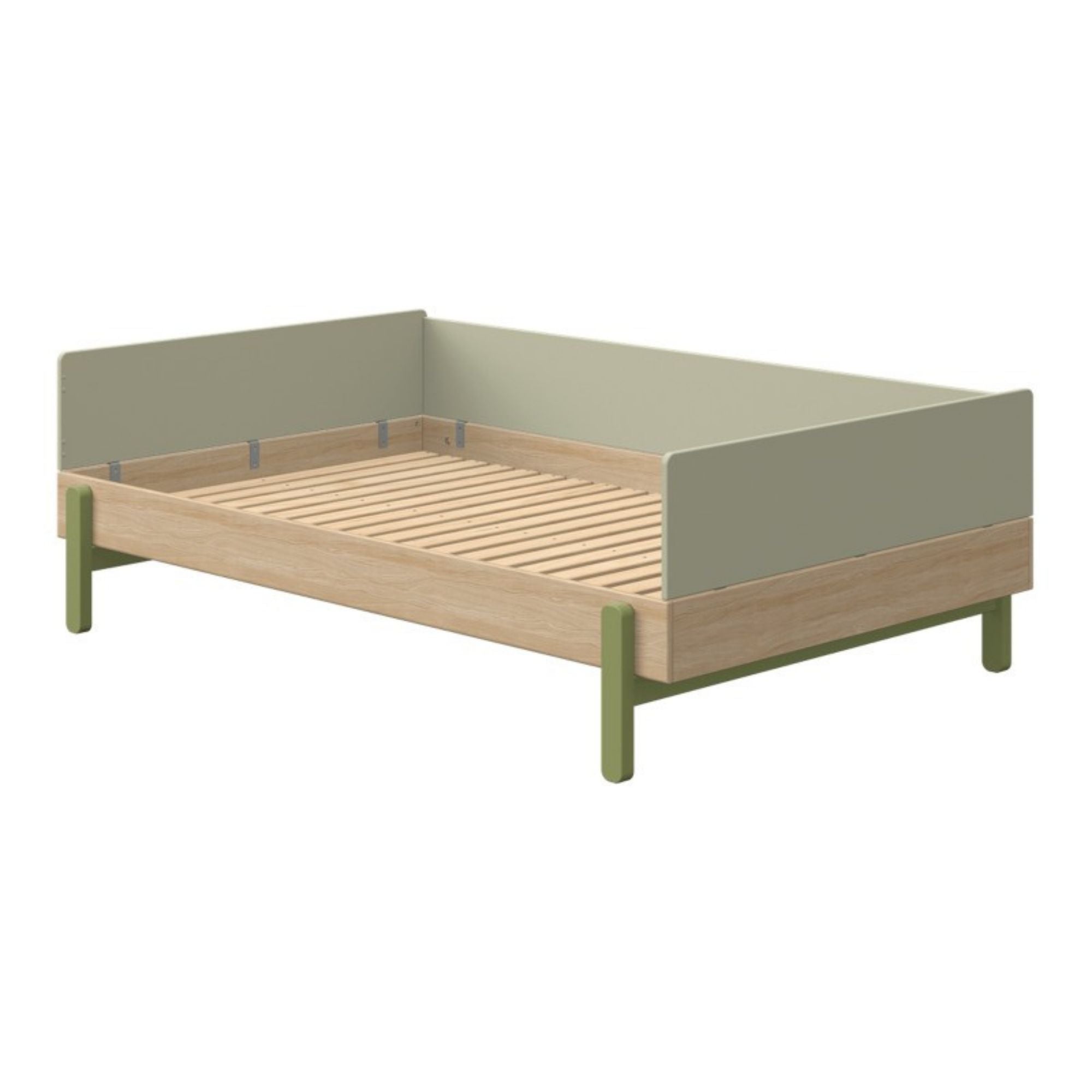 Vaikiška lova su sienelėmis Popsicle | Kiwi - 67.2 x 131.8 x 204.2 cm - little-goose.com