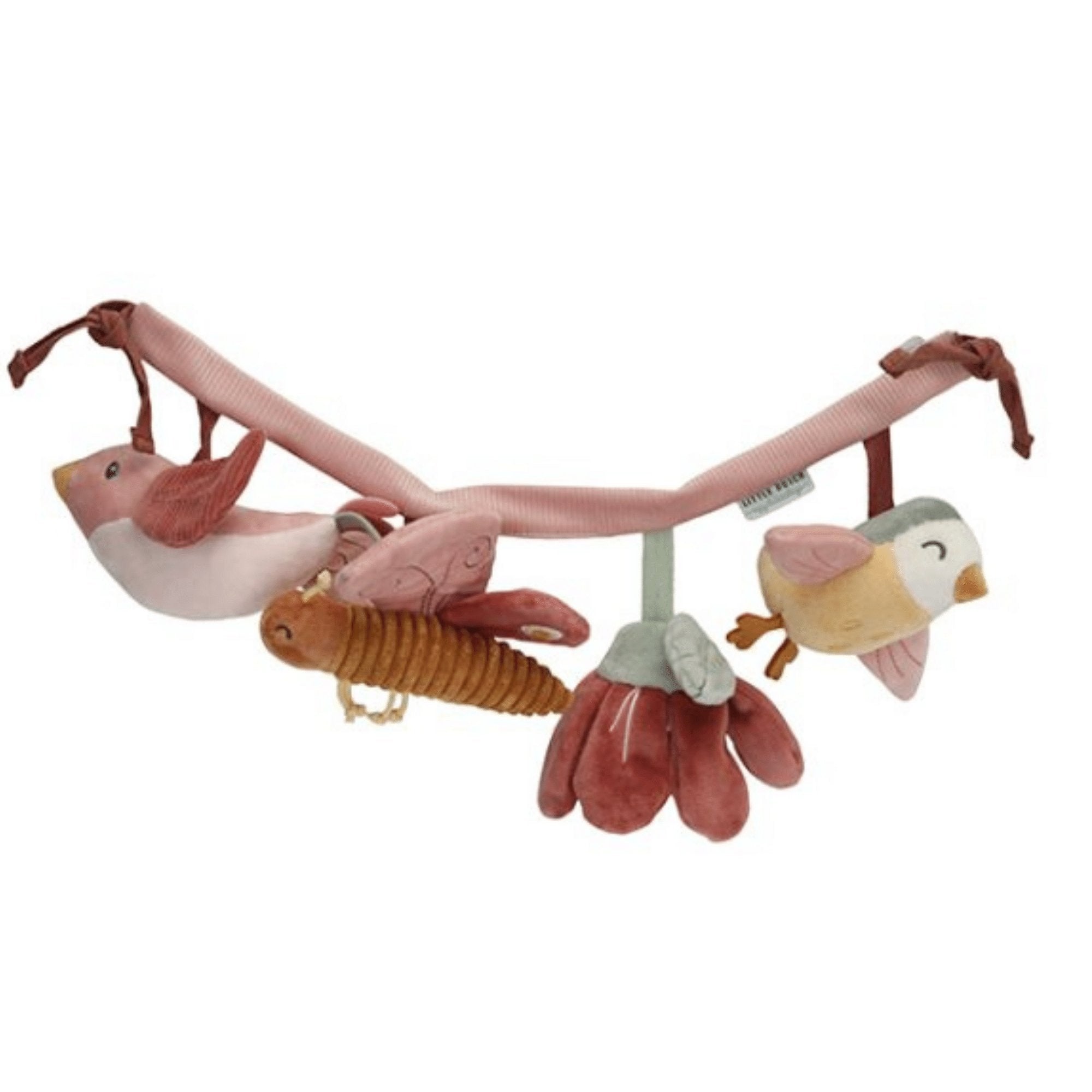 Žaislų grandinėlė Flowers & Butterflies - little-goose.com
