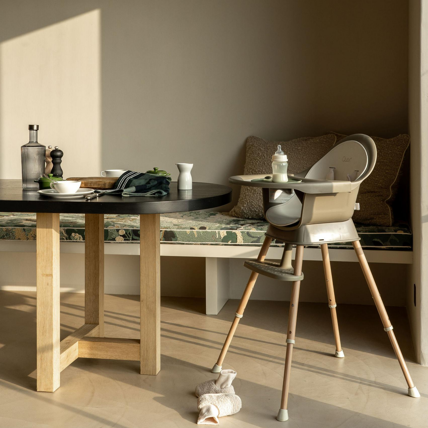 Maitinimo kėdutė Ultimo 3 Luxe - THYME/NATURAL