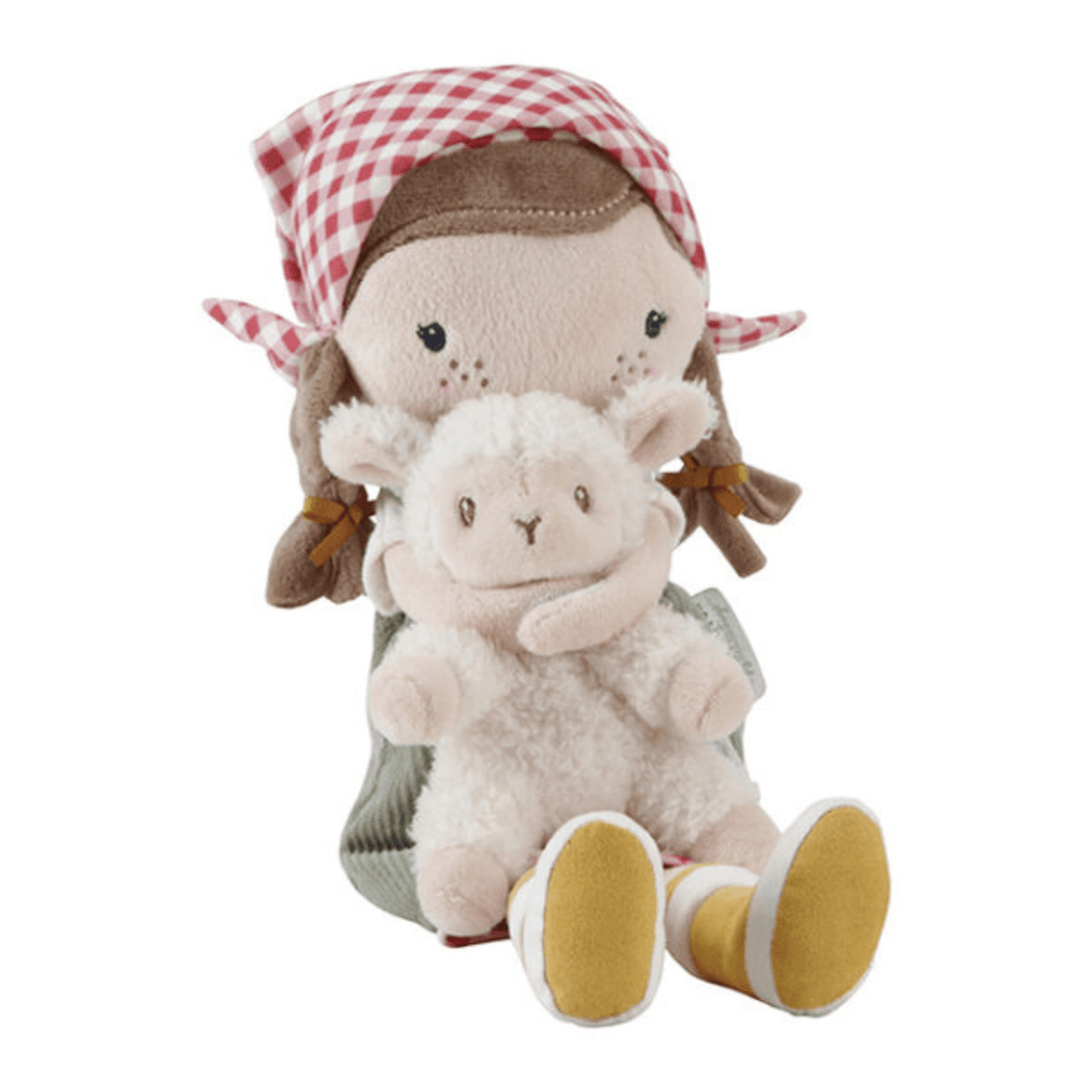 Doll - farmer Rosa with a sheep