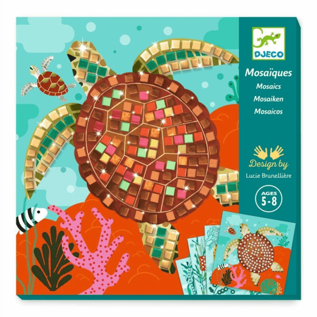 Mosaic - Animals of the Caribbean Sea