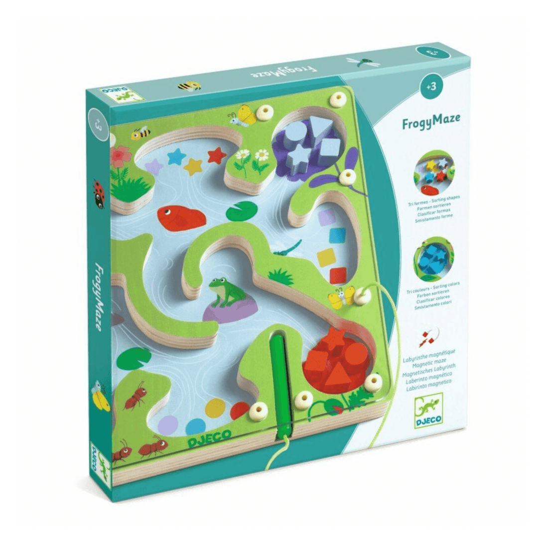 Edukacinis žaidimas - Varlių labirintas