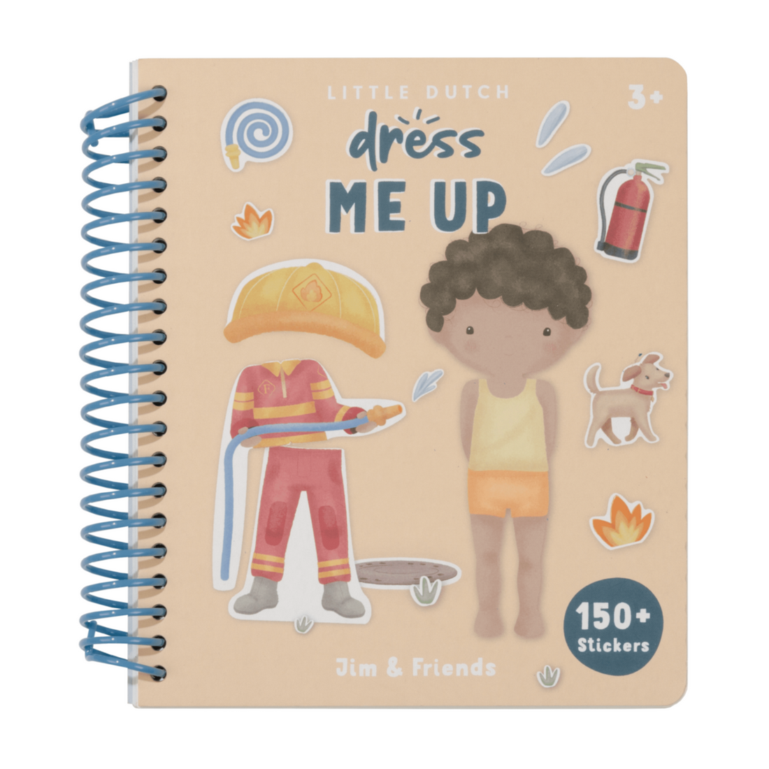 Reusable stickers - Dress up Jim & Friends