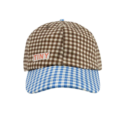 Kepurė su snapeliu - dark brown/blue