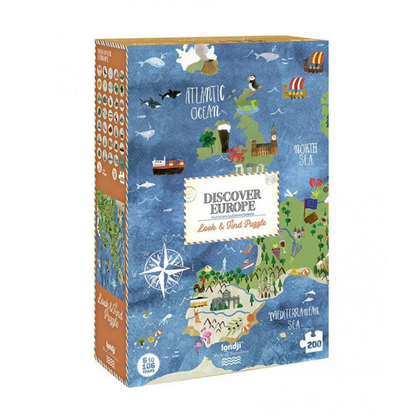 Londji Puzzle Discover The Europe