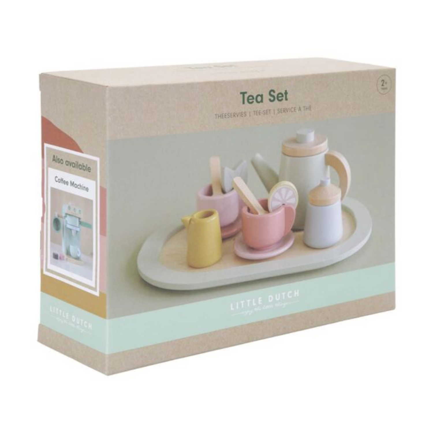 Little Dutch Tin tea set Flowers & Butterflies – little-goose.com