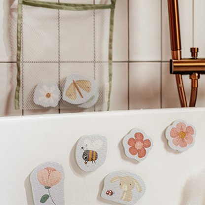 A set of bath molds - Flowers &amp;amp; Butterflies