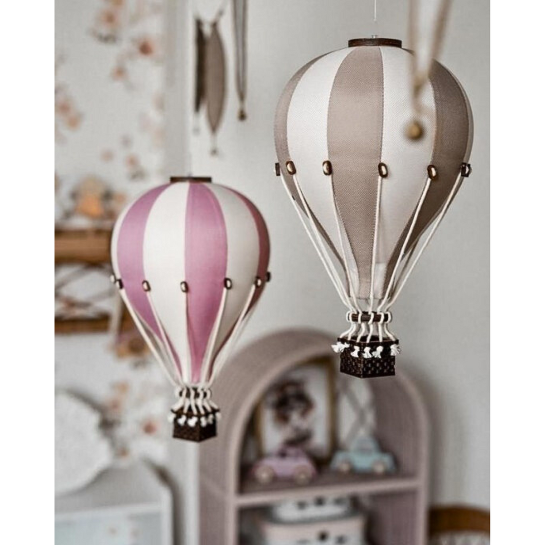 Super Balloon air balloon - White | Pink