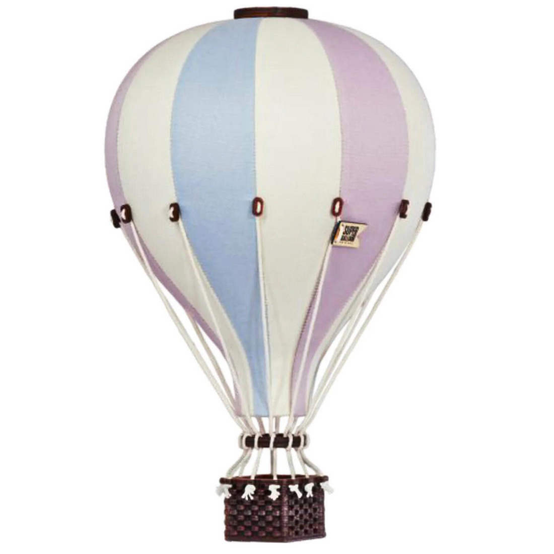 Super Balloon oro balionas - Lavender | Light blue