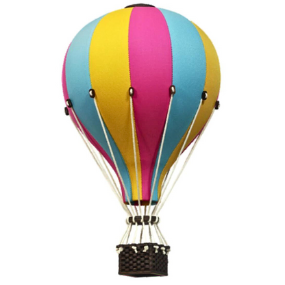 Super Balloon air balloon - Pink | Yellow | Blue