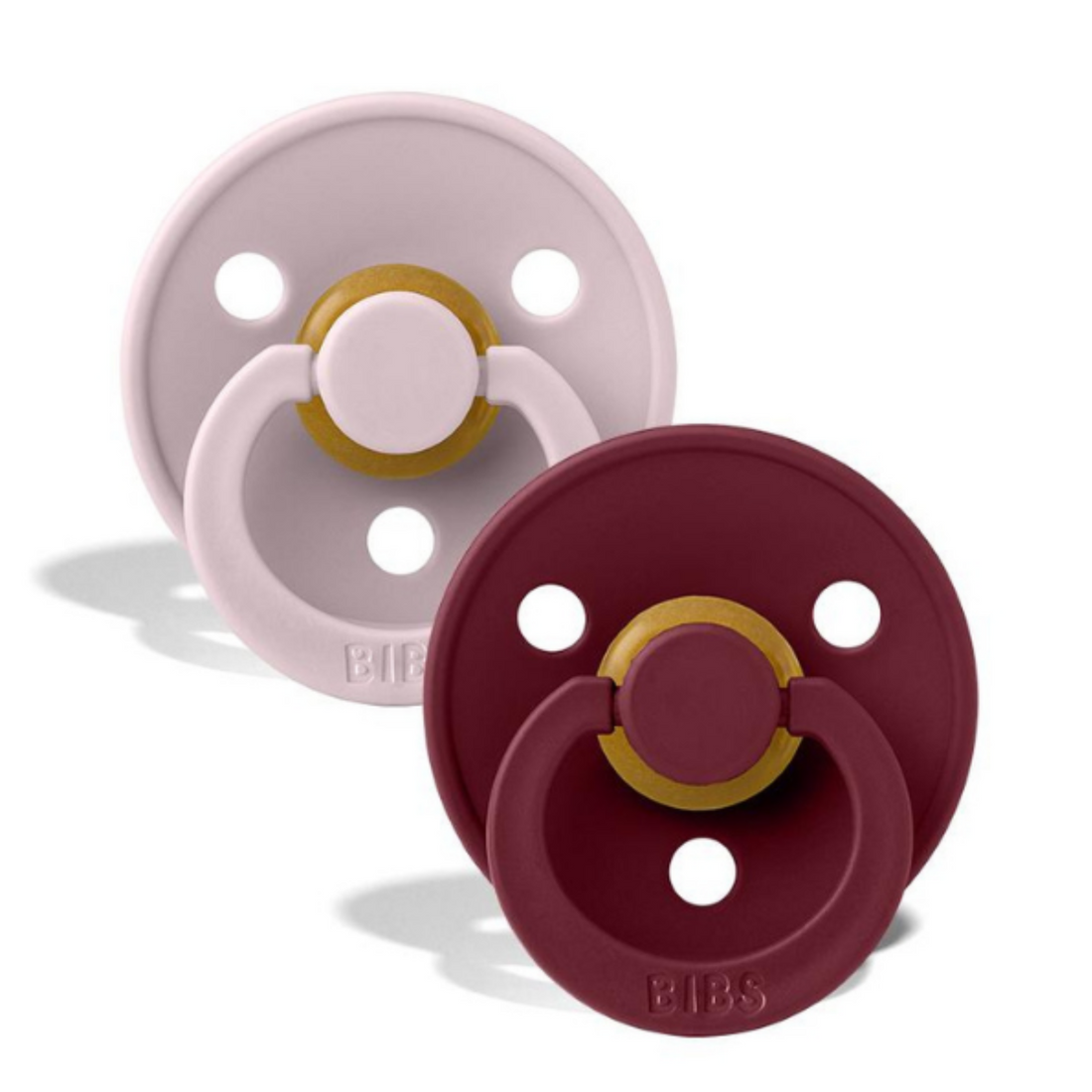 BIBS Pacifiers Pink Plum | Elderberry