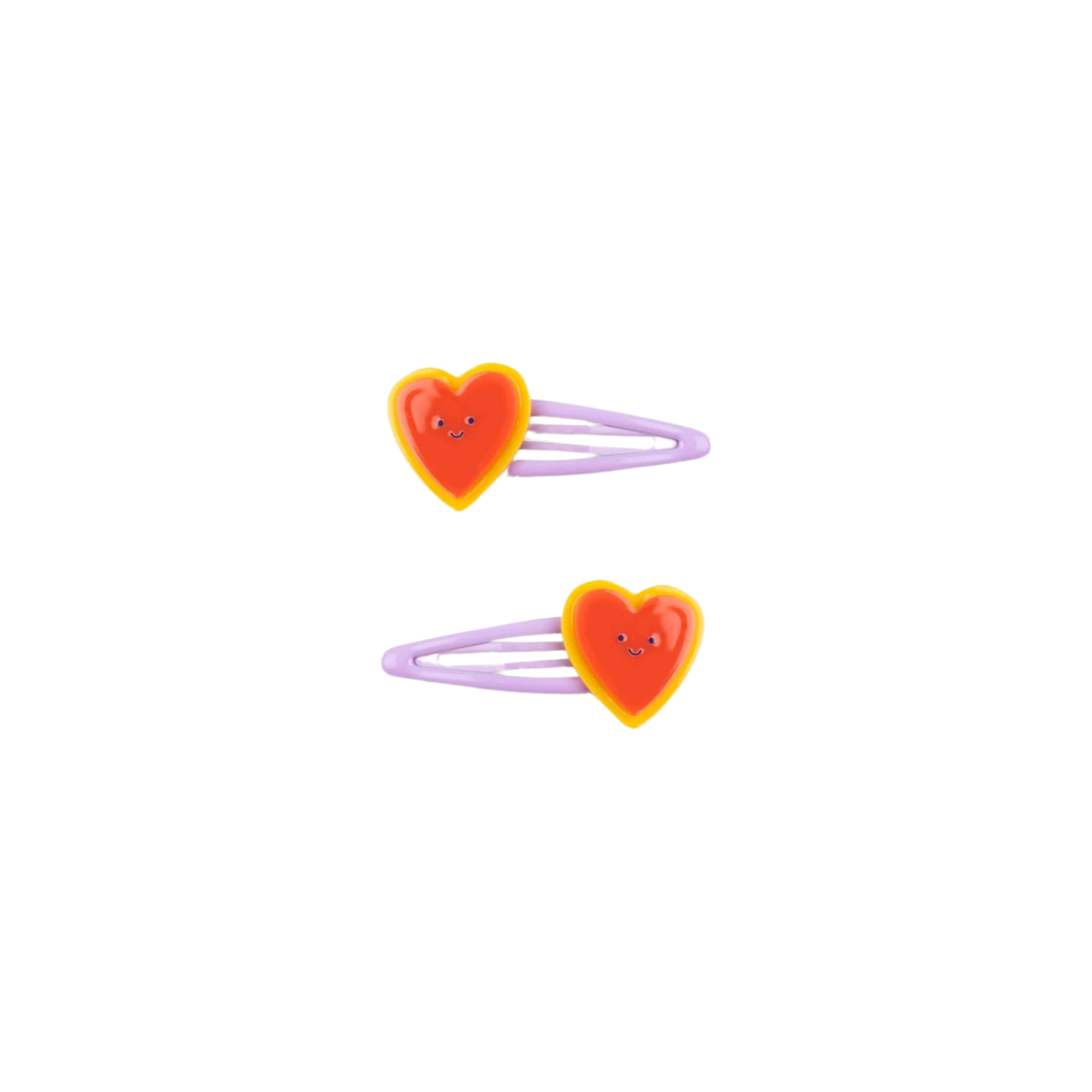 Hair clips - Heart