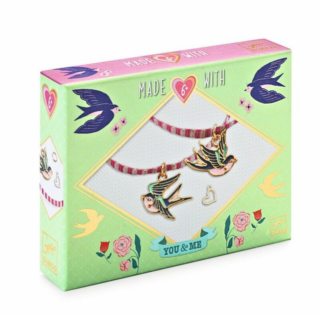 You&Me friendship bracelets - Bird Ribbons