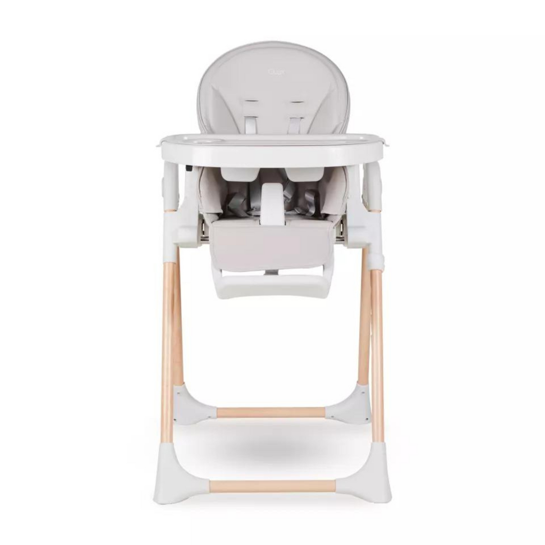 High chair Papum - White/Natural