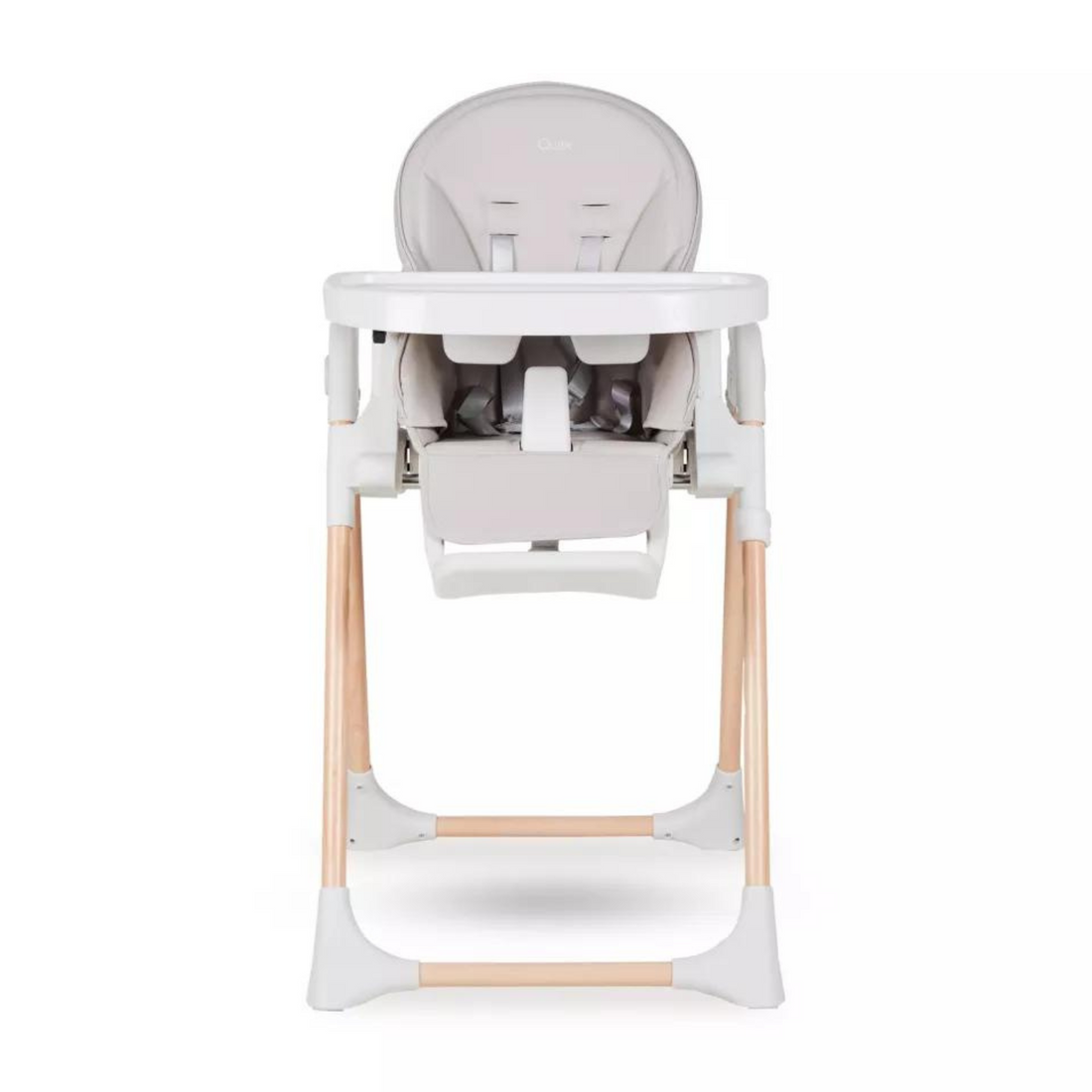 High chair Papum - White/Natural