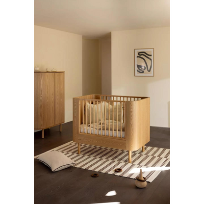 Baby bed Yume - 110*70 cm - Natural Ash