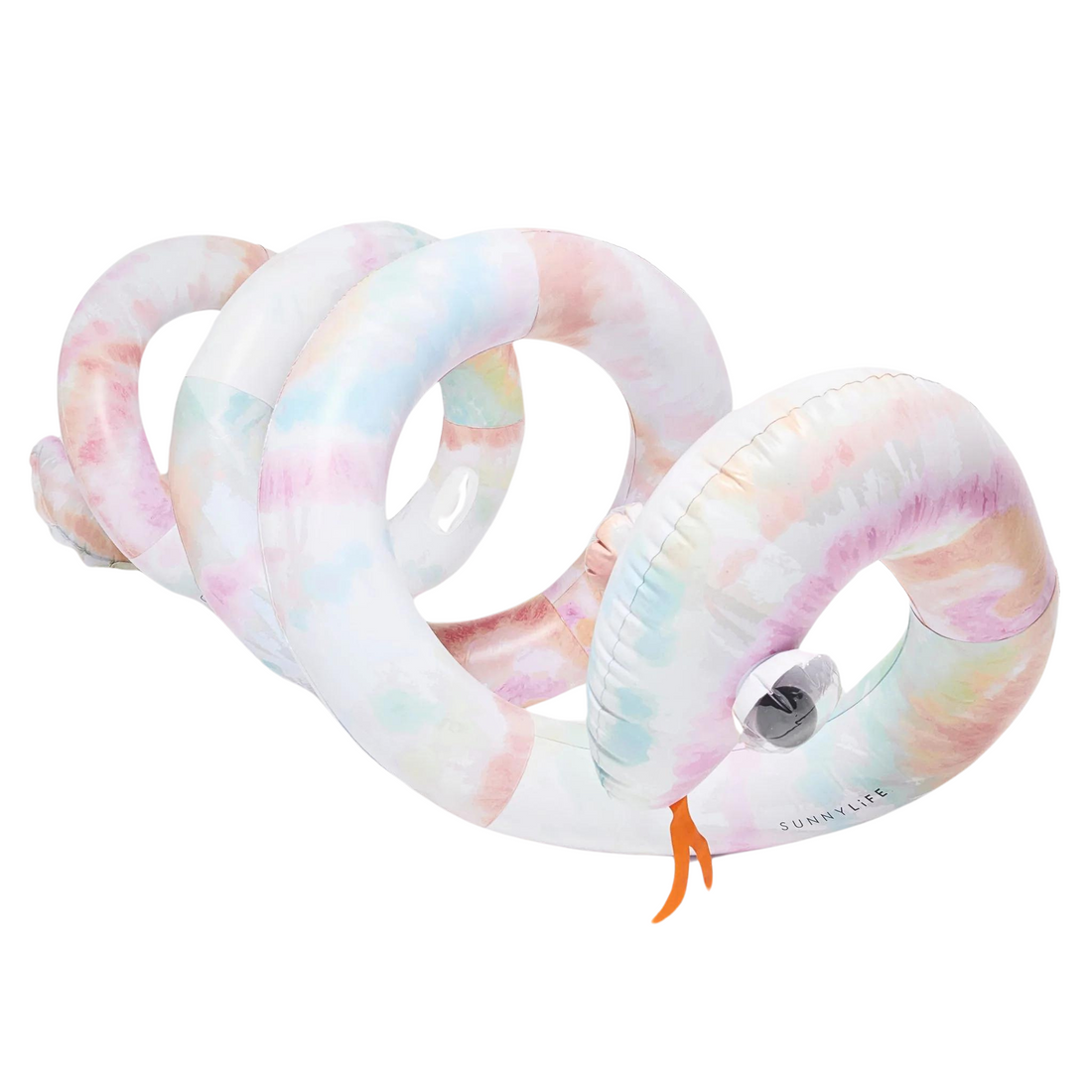 Milžiniška pripučiama spiralinė gyvatė - Tie Dye